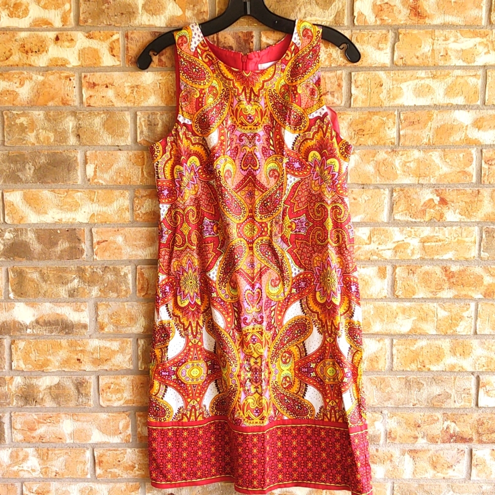 London Times Shift Dress